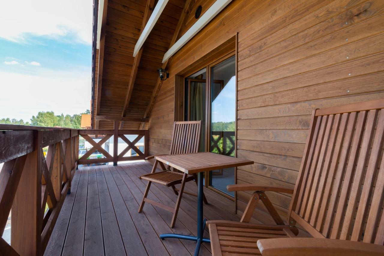 Malinowe Wzgórze domki 90 m2 z sauną i balią Krzeszna Exterior foto